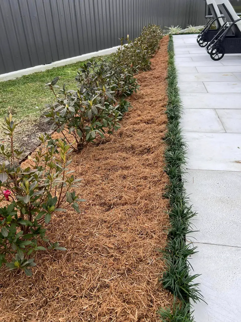 Beautiful hardscaping landscape crafted and installed by Southern Grounds, LLC in the greater new orleans area