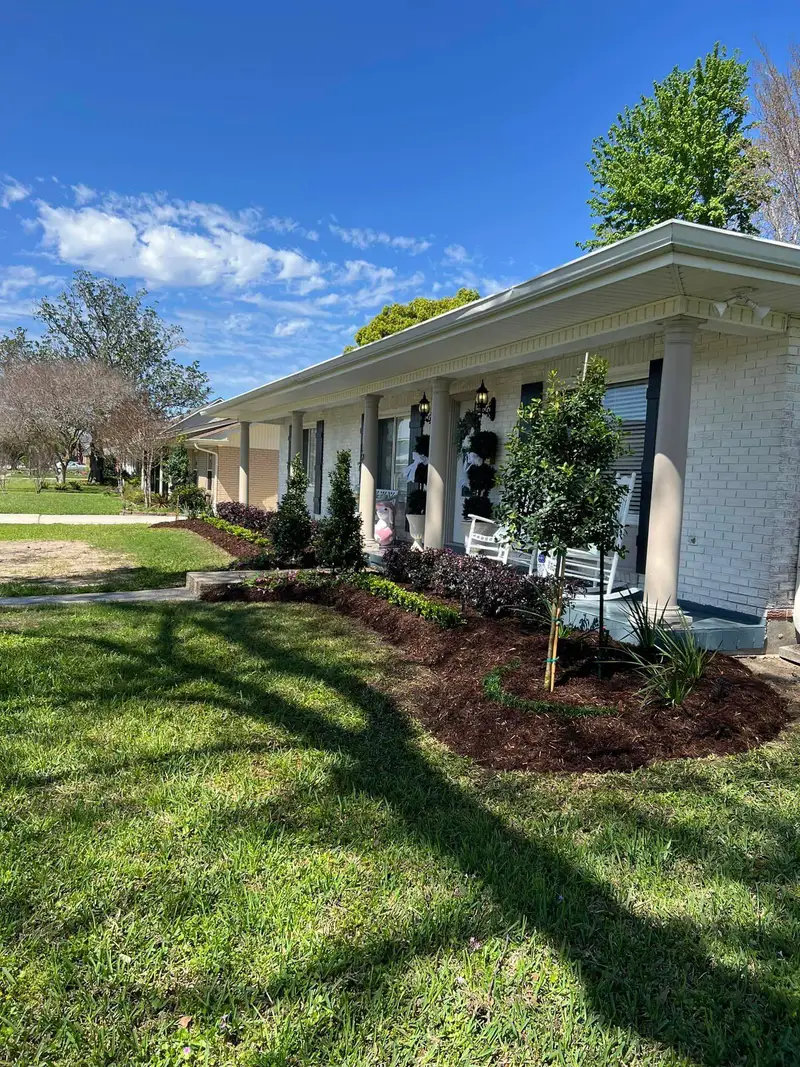 Beautiful hardscaping landscape crafted and installed by Southern Grounds, LLC in the greater new orleans area