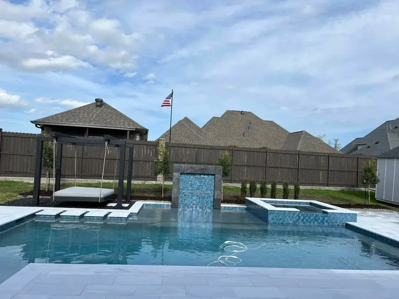 Beautiful hardscaping landscape crafted and installed by Southern Grounds, LLC in the greater new orleans area