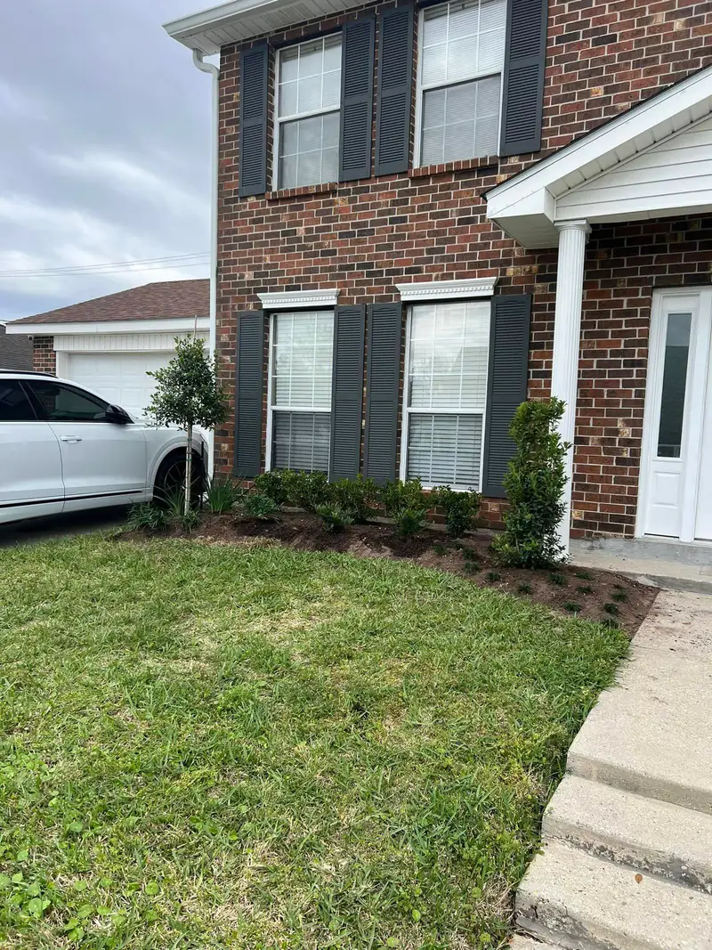 Beautiful hardscaping landscape crafted and installed by Southern Grounds, LLC in the greater new orleans area