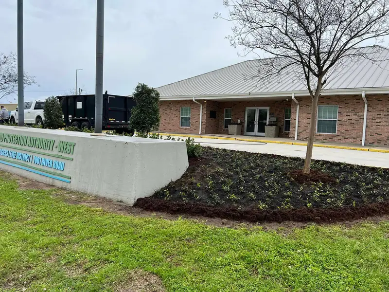 Beautiful hardscaping landscape crafted and installed by Southern Grounds, LLC in the greater new orleans area