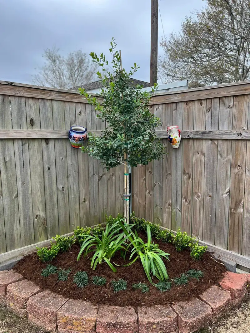 Beautiful hardscaping landscape crafted and installed by Southern Grounds, LLC in the greater new orleans area