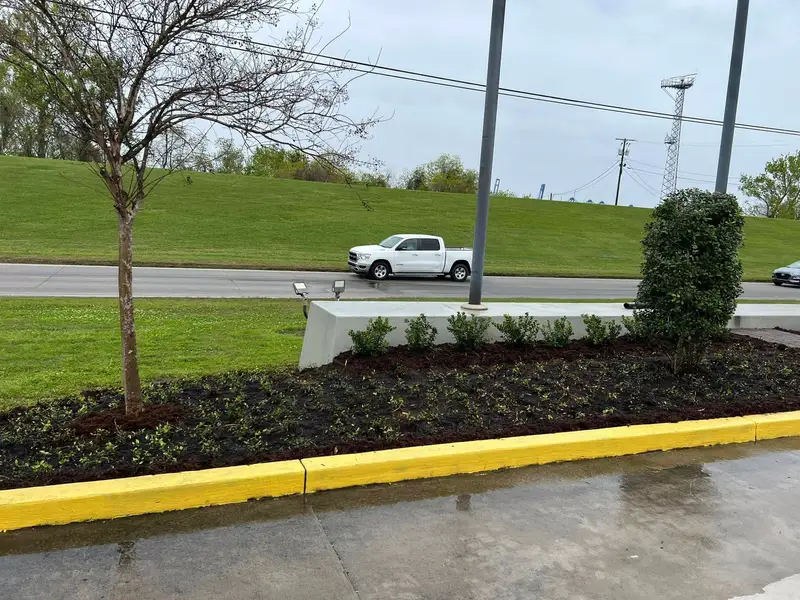 Beautiful hardscaping landscape crafted and installed by Southern Grounds, LLC in the greater new orleans area