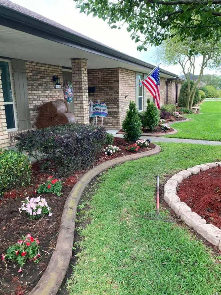 Beautiful hardscaping landscape crafted and installed by Southern Grounds, LLC in the greater new orleans area