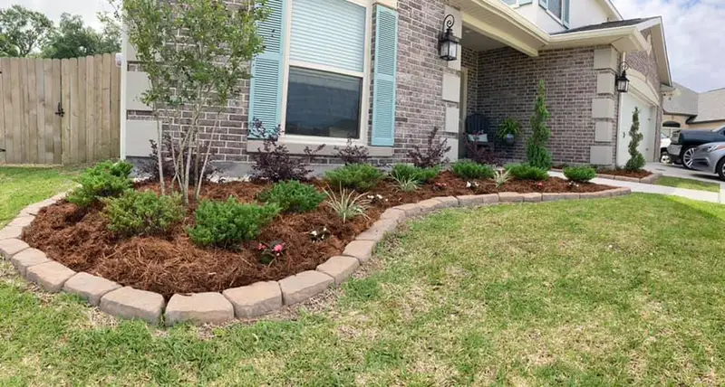 Beautiful hardscaping landscape crafted and installed by Southern Grounds, LLC in the greater new orleans area