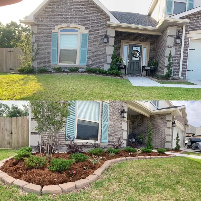 Beautiful hardscaping landscape crafted and installed by Southern Grounds, LLC in the greater new orleans area