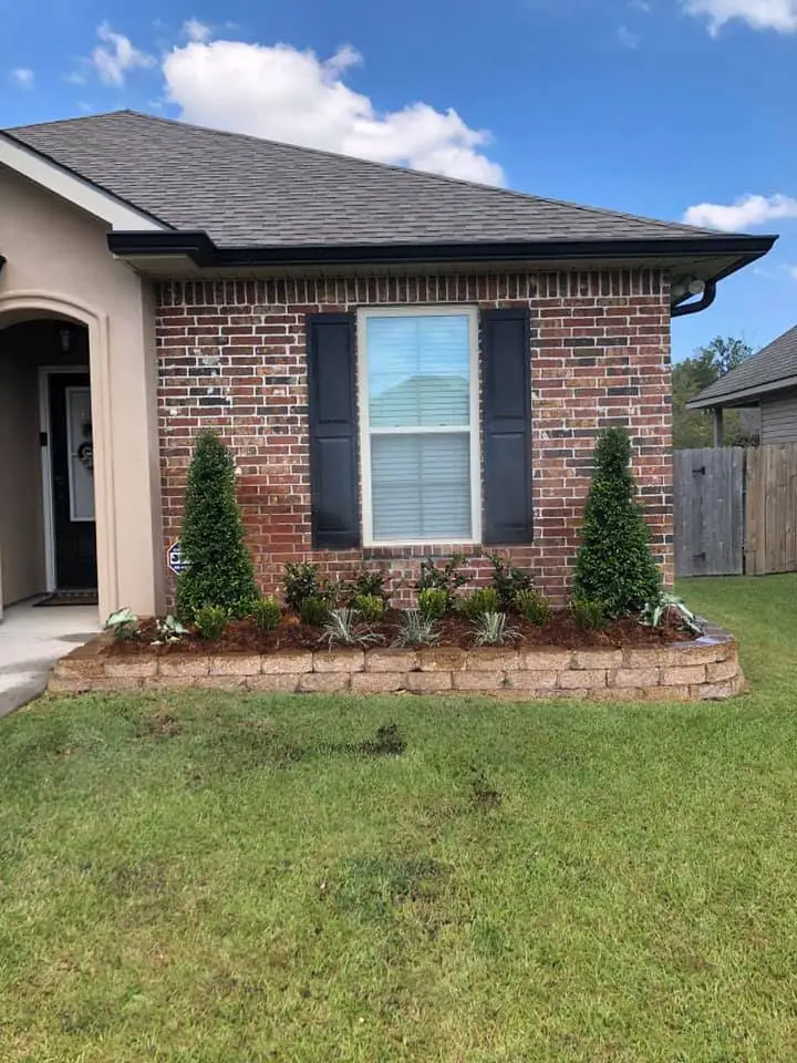 Beautiful hardscaping landscape crafted and installed by Southern Grounds, LLC in the greater new orleans area