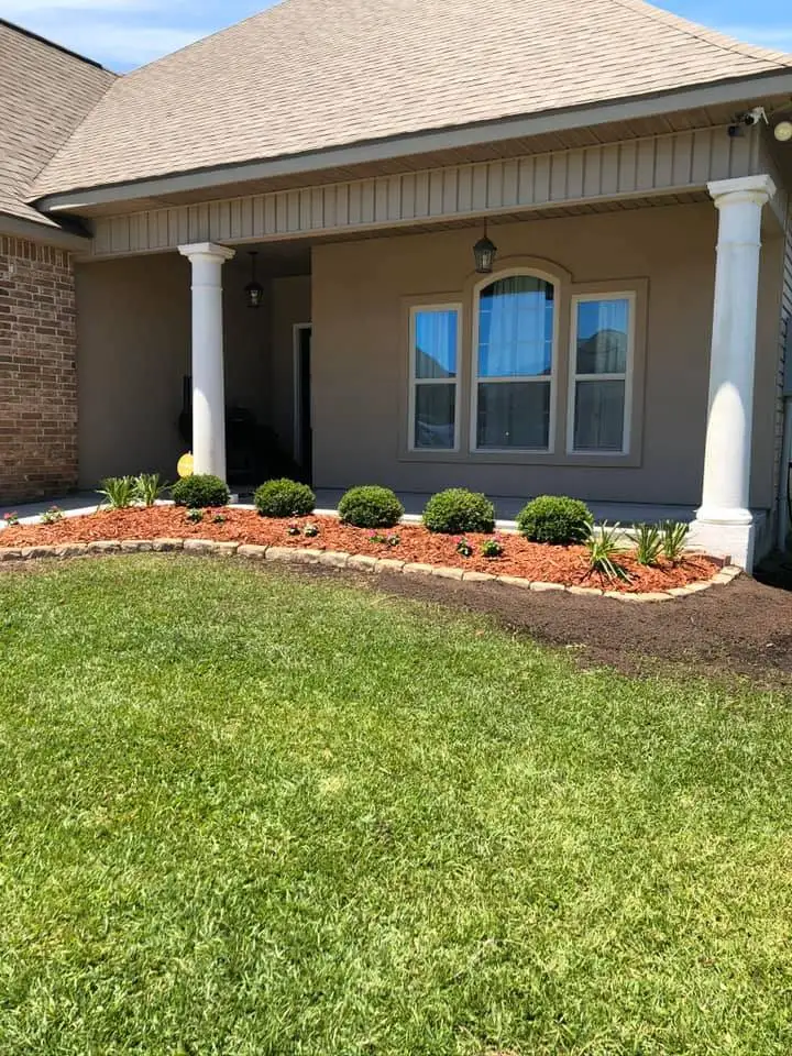 Beautiful hardscaping landscape crafted and installed by Southern Grounds, LLC in the greater new orleans area
