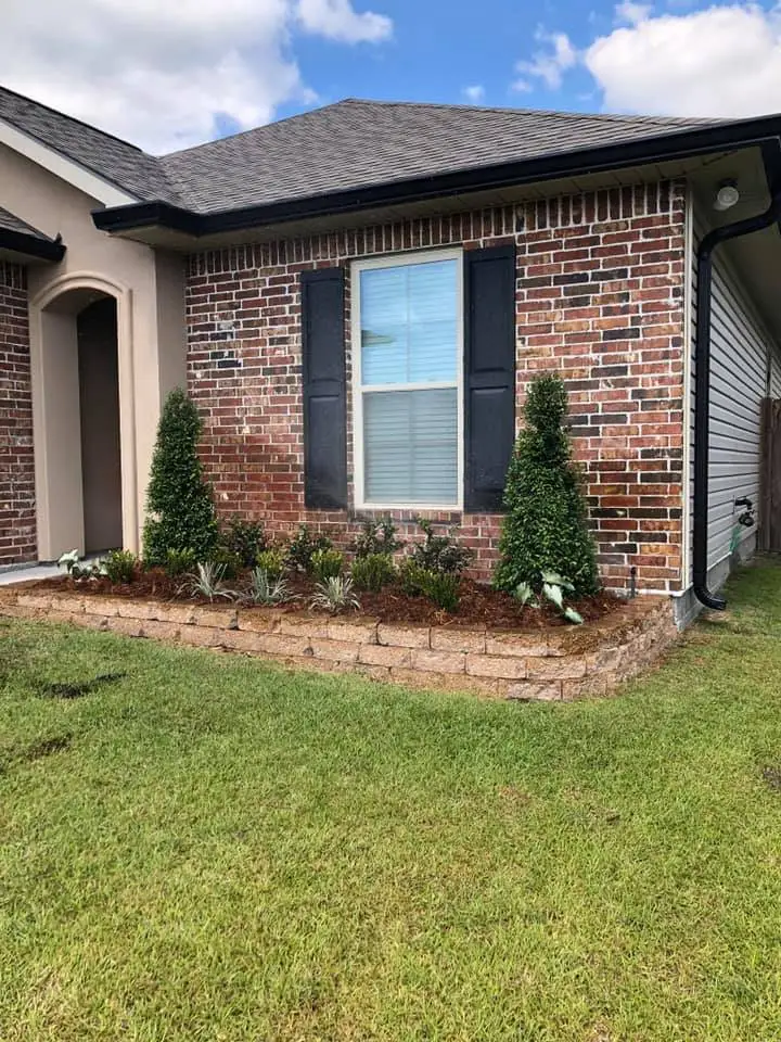 Beautiful hardscaping landscape crafted and installed by Southern Grounds, LLC in the greater new orleans area