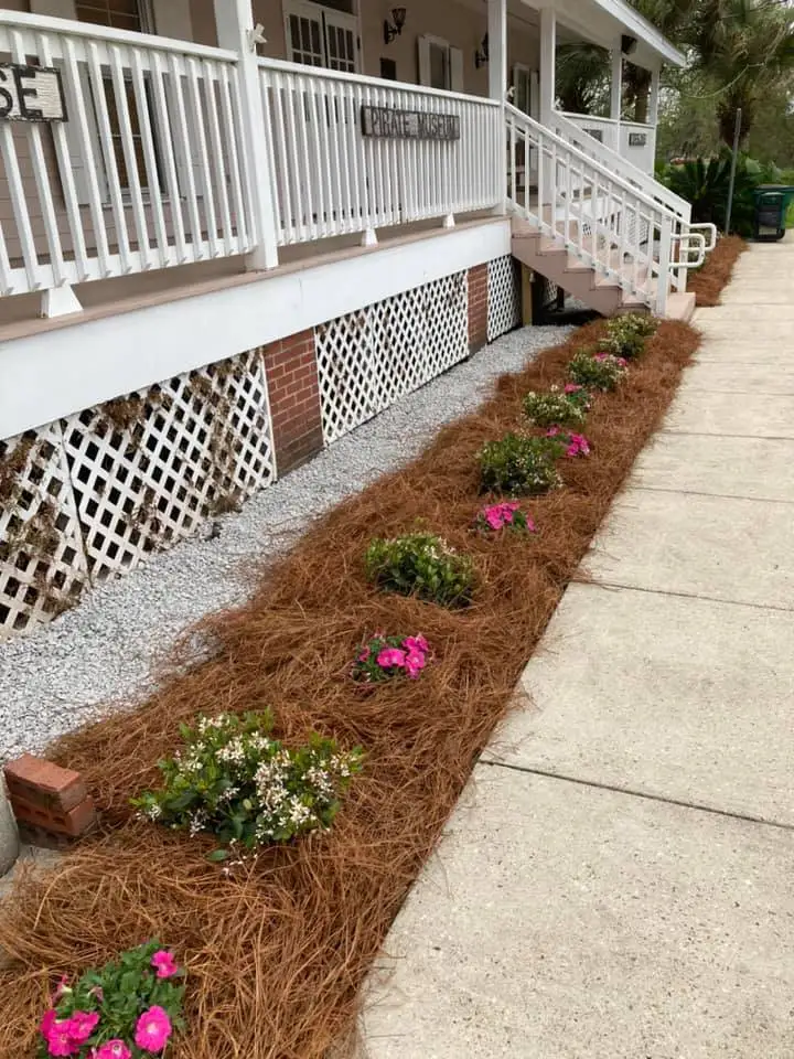 Beautiful hardscaping landscape crafted and installed by Southern Grounds, LLC in the greater new orleans area